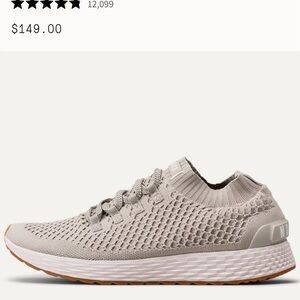 NOBULL Beige Knit Sneakers